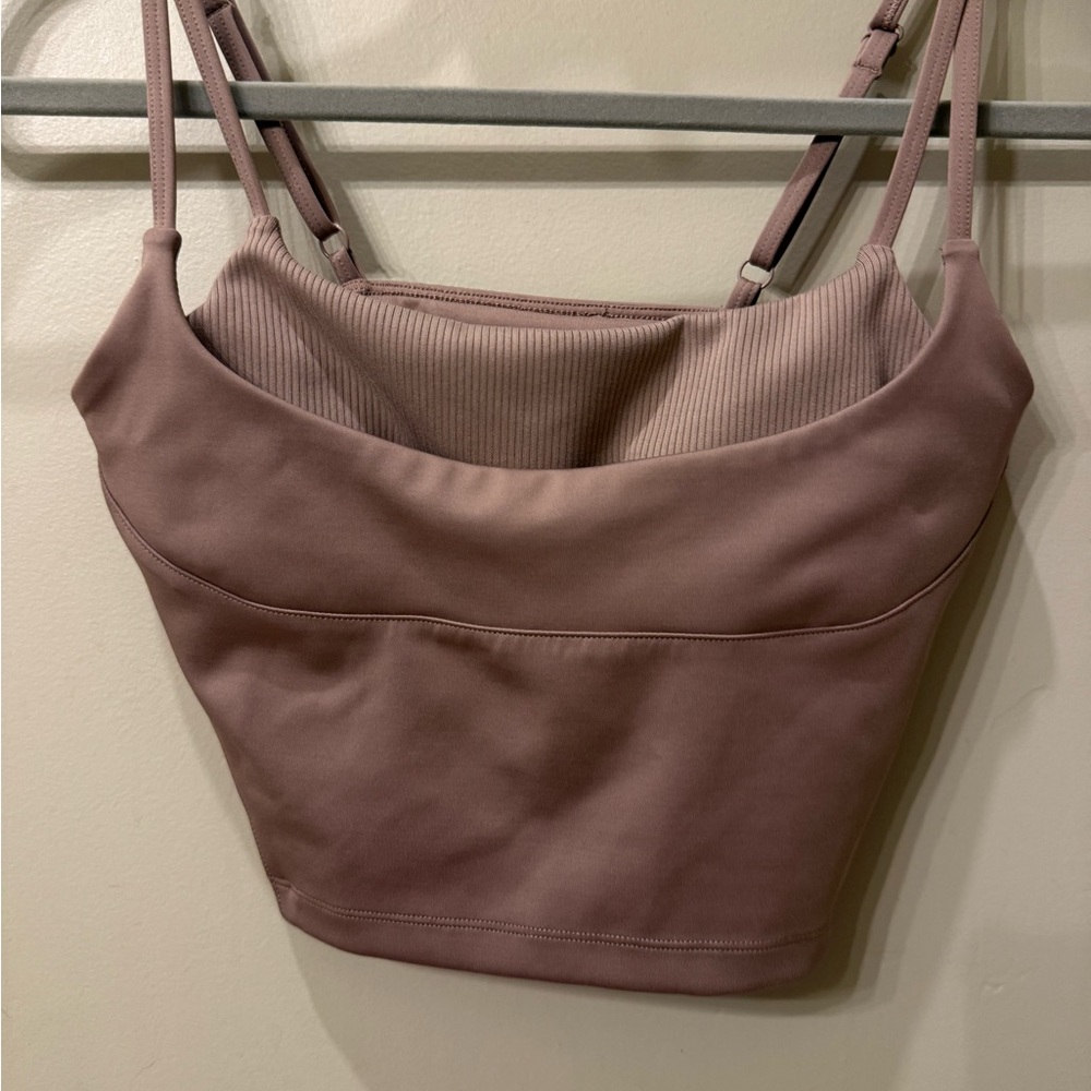 Alo Ribbed bra top